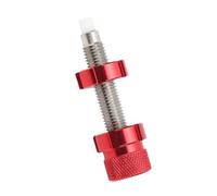 VBESTLIFE ¨¦mbolo de Tiro con, Tornillo de Flecha de en Aleaci¨®n de Aluminio de ¨¦mbolo de Coj¨ªn para Accesorios de Recurvo Rojo