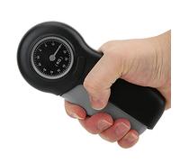 VBESTLIFE Medidor de Agarre Manual, Pantalla Enorme de ABS Fortalecedor de Muñeca Mecánico Medidor de Fuerza de Agarre Medidor de Fuerza de Mano (Gris Oscuro)