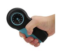 VBESTLIFE Medidor de Agarre Manual, Pantalla Enorme de ABS Fortalecedor de Muñeca Mecánico Medidor de Fuerza de Agarre Medidor de Fuerza de Mano ( Negro)