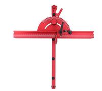 VBESTLIFE Medidor de Inglete para Sierra de Mesa, de Aluminio Preciso, Alta Precisión para Uso Profesional, Tope Límite Duradero para Pista en T de 30 Mm o 45 Mm