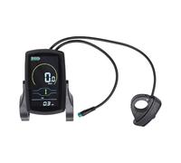 VBESTLIFE Medidor de Pantalla LCD para Bicicleta Eléctrica, Cuentakilómetros Velocímetro con Pantalla para Ajuste de Asistencia de Nivel de Batería, Reemplazo del Panel de Pantalla de