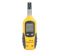 VBESTLIFE Medidor de Temperatura Termómetro Digital Higrómetro Punto de Rocío Monitor de Bulbo Húmedo, LCD Retroiluminado, Respuesta Rápida de Alta Precisión, Portátil para Uso en Laboratorio