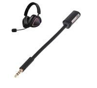 VBESTLIFE Micrófono de Auriculares para Juegos, con Reducción de Ruido, Sonido Claro, Enchufe de 3,5 Mm para Reemplazo de Auriculares Inalámbricos ROG Delta II