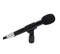 VBESTLIFE Micrófono de Escopeta XLR, Micrófono de Condensador con Montaje de Choque, Kit de Micrófono de Cámara, para el Programa de Grabación de TV del Programa de Entrevistas con Cine de