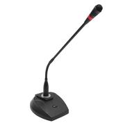 VBESTLIFE Micrófono de Escritorio con Micrófono de Podio de Muidad, Cogoleo XLR, Cancelación de Ruido, para Conferencias, Conferencias, Transmisión y Reuniones de Video