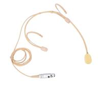 VBESTLIFE Micrófono Dual para Auriculares sobre la Oreja, Micrófono de Condensador Omnidireccional Manos Libres Profesional con Conector Mini XLR de 4 Pines, para Presentaciones
