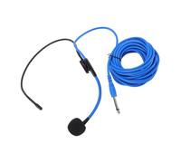 VBESTLIFE Micrófono para Auriculares, Conector de 6,35 Mm, Micrófono para Auriculares para Cantar, Hablar, Profesores, Entrenadores, Presentaciones, Personas Mayores y Más