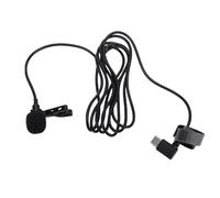 VBESTLIFE Micrófono USB C Lavalier, Micrófono de Ruido y Reproducción de Ruido Micrófono con una Esponja a Prueba de Viento, para la Computadora de los Teléfonos Inteligentes Transmisión