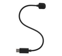 VBESTLIFE Micrófono USB, Mini Mic Negro portátil, para PC, computadora portátil, teléfono