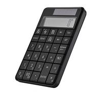 VBESTLIFE Mini 2.4G USB inalámbrico 2 en 1 Teclado numérico de 29 Teclas, Teclado y calculadora con Pantalla LCD para Oficina, Compatible con XP/Vista / 7/8/10, Mac OS 10.3.9 y Superior.