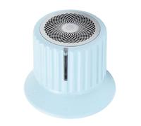 VBESTLIFE Mini Altavoz Magnético Bluetooth, Altavoz con Sonido Envolvente de 360°, Modo de Emparejamiento Dual, Luz LED, Altavoz Magnético Portátil para Viajes (Blue)