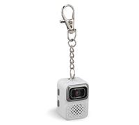 VBESTLIFE Mini Cámara de Llavero, Cámara de Pulgar de 2MP 480p con Pantalla de 0.96 Pulgadas y Filtros, 150 Minutos de Duración de la Batería para el Estudio de Viaje (White)