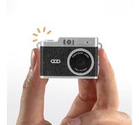 VBESTLIFE Mini Cámara Digital con Llavero, Cámara del Tamaño de un Pulgar con Grabación FHD de 1080P y Pantalla de 0,96 Pulgadas, para Viajes, Estudios y Conciertos (Black)