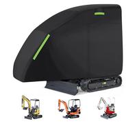 VBESTLIFE Mini Cubierta de Excavador para Bobcat E32, E20, E10, para CAT 300.9D, 301.5, para el Caso CX17C, etc. Cubierta de Protección de Protección de Nieve para el Polvo Solar