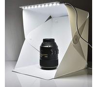 Vbestlife Mini Kit fotográfico de fotografía para Estudio, 8.89 x 9.05 x 9.44 Pulgadas Portátil Plegable portátil Mini fotográfico fotográfico de 4 Colores