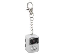 VBESTLIFE Mini Llavero de Cámara, Cámara Digital Retro, Cámara de Pulgar FHD 2MP 1080p con Pantalla de Color de 0.96 Pulgadas, para Viajar, Vlogging Diario (White)