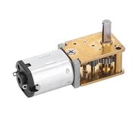 VBESTLIFE Mini Motor de Engranaje Helicoidal N20 Relación de Reducción 1:236, Motor de Cepillo 3V 6V 30RPM 70RPM para Cerradura Electrónica Cámara Robot de Coche Inteligente (DC3V 16RPM)
