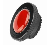 VBESTLIFE Mini Placa de Liberación Rápida de Aleación de Aluminio para Trípode de Acción Compacto, Duradera y Ultraligera para un Fácil Acceso a la Cámara, Tornillo de 1/4", Compatible con la (Rojo)
