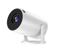 VBESTLIFE Mini Proyector, Proyector de Vídeo para Dormitorio, Proyector WiFi Portátil para Habitación con Altavoz Incorporado, 1080P Nativo, Compatible con Teléfonos Inteligentes/TV Sticks