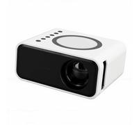 VBESTLIFE Mini Proyector, Resolución Full HD 1080P con WiFi 6 y Bluetooth 5.0, Brillo 15000L, Altavoz Incorporado, para Teléfono, TV, Stick, Consola de Juegos, Computadora Portátil (Enchufe de la UE)