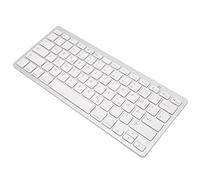 VBESTLIFE Mini Teclado Inalámbrico, 78 Teclas Ultra Thin Silent Bluetooth Computer Keyboards para Android, para OS X, para iOS, para Windows (Alemán)