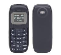 VBESTLIFE Mini Teléfono Móvil Desbloqueado, Teléfono Móvil Pequeño 2G, Pequeño con Doble SIM y Pantalla de 0,66 Pulgadas, para Estudiantes Mayores (Blue)