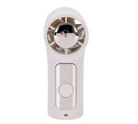 VBESTLIFE Mini Ventilador de Mano, Ventilador con Clip con Pantalla LED de 6 Velocidades, de Bolsillo Portátil Recargable para Viajes Al Aire Libre, Playa, de Refrigeración Alimentado por USB de