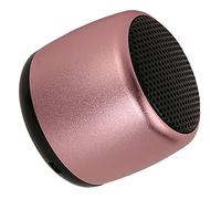 VBESTLIFE Minialtavoz Bluetooth Portátil, Subwoofer de Potencia, Cordón para Llamadas Manos Libres, Pequeño Altavoz Inalámbrico para Aventuras Al Aire Libre (Pink)