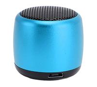 VBESTLIFE Minialtavoz Bluetooth Portátil, Subwoofer de Potencia, Cordón para Llamadas Manos Libres, Pequeño Altavoz Inalámbrico para Aventuras Al Aire Libre (Blue)