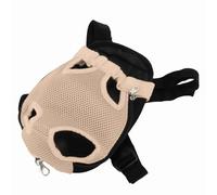 VBESTLIFE Mochila para el Pecho para Mascotas, Transportador Frontal para Perros y Gatos con Malla Transpirable, Correa de Hombro Ajustable para Viajes de Senderismo, Portátil Ligero para Aventuras
