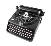 VBESTLIFE Modelo de Máquina de Escribir Retro Vintage, Modelo de Accesorios Hechos a Mano, Adornos de Decoración del Hogar para Cumpleaños, Inauguraciones de Casa