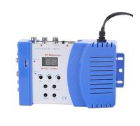 VBESTLIFE Modulador HDMI AV a RF, Modulador HDMI Convertidor RF Adaptador Convertidor VHF UHF, para Vídeo por Componentes AV Digital HD a TV Coaxial NTSC Analógica (Enchufe de la UE)