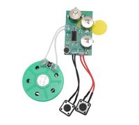 VBESTLIFE Módulo de Grabación de Sonido, Chip de Módulo de Grabación de Voz de Música de Bricolaje con Altavoz, Puede Grabar Música de Sonido de 16 Minutos para Saludos, Tarjetas de