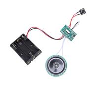 VBESTLIFE Módulo de Grabadora de Sonido, Chip del Módulo de Grabación de Voz de Música de Bricolaje con Altavoz, Puede Grabar 4 Minutos para Tarjetas de Saludos, Tarjetas Navideñas