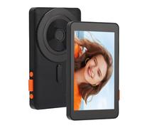 VBESTLIFE Monitor de Teléfono Inalámbrico Magnético, Pantalla de Vlog de Cámara Trasera de 1080p, Batería de 1800 MAh, Pantalla de Selfie de Teléfono Portátil para Vlogs de Viaje,