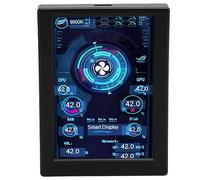 VBESTLIFE Monitor de Temperatura de Computadora de 3,5 Pulgadas, Pantalla de Temperatura de PC, Panel de Sensor de PC, Mini Pantalla Secundaria USB IPS Tipo C CPU RAM HDD Monitor de Datos