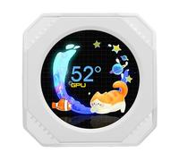 VBESTLIFE Monitor de Temperatura Informática de 2.1, Kit de Actualización de Pantalla LCD de la CPU para Sistemas de Enfriamiento de Agua, Pantalla de Temperatura de la CPU de la GPU USB