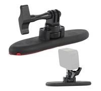 VBESTLIFE Montaje Adhesivo del Casco de la Cámara, Soporte de Almohadilla Adhesiva Flexible Ajustable de 360 ° Ajustable para 13 12 11 10 9, Insta X5 X4 X3, Acción 5 Pro, 4
