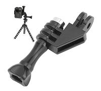 VBESTLIFE Montaje en Codo de cámara, Adaptador Ajustable de Montaje en Codo de 90 Grados, con Tornillo, para cámara Gopro Hero 8 7 6 5 9
