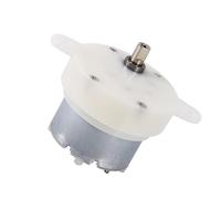 VBESTLIFE Motor de 12 V CC, Caja de Cambios de Velocidad Lenta 3 RPM, par Alto, Eje de 4 Mm, Reversible de bajo Ruido para Exhibición St Craft Hobby Model, Mini Plato Giratorio