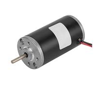 VBESTLIFE Motor de CC Magnético Permanente 31ZY 24V 3500rpm Cepillo de Carbón Engranaje de Metal de Alto par para Bricolaje, Automatización Industrial, bajo Ruido (24v8000rpm)