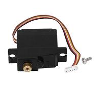 Vbestlife Motor de direcci¡§?n RC con Tornillo, servo Accesorio de Motor de direcci¡§?n de Metal Apto para WLtoys 144001 1/14 Coche de aleaci¡§?n de Cuatro Ruedas RC Car