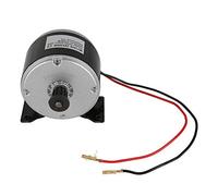 VBESTLIFE Motor de Scooter Eléctrico, MY1016 24V 300W Motor de Cepillo Portátil Pequeño de Aluminio para Vehículo de Scooter Eléctrico