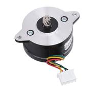 VBESTLIFE Motor Paso a Paso Redondo 2PH 1,8 ángulo de DC 2,4 V 1A 9T Engranaje Helicoidal 36mm para Extrusora de Impresora 3D Lab P1S