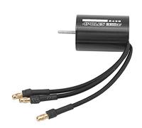 VBESTLIFE Motor sin Escobillas sin Sensor Equilibrado de Precisión 2435 3300KV para Coche de Control Remoto 300W Negro 1 ud.