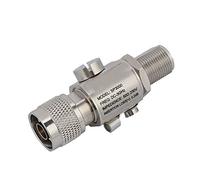 VBESTLIFE N Protector de sobretensión coaxial Macho a N contra Rayos Protección de Banda DC3GHz