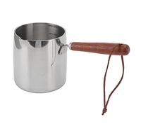 VBESTLIFE Olla Calentadora de Mantequilla, Cacerola de Acero Inoxidable de 450 Ml con Fondo de Inducción, Mini Olla para Derretir Mantequilla, Chocolate con Leche, Calentamiento Rápido y Uniforme, 2