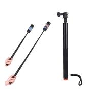 VBESTLIFE Palo Selfie para Cámaras de Acción Insta X5, X4 Air, X4, X3, Action 6, 5 Pro, Poste de Cámara de Aleación de Aluminio Liviano, Ajustable de 28,5-160 Cm
