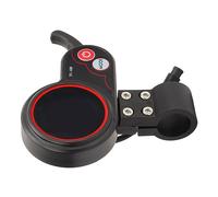 VBESTLIFE Panel de Pantalla LCD para Patinete Eléctrico, Conector Impermeable de 6 Pines, Accesorio para Patinete Electrónico de Pantalla Múltiple para Patinete KUGOO M4