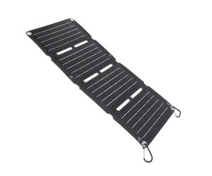 VBESTLIFE Panel Solar Plegable de Silicio Monocristalino, Carga Rápida, 40W, Salida Reguladora USB, Kit de Cargador Solar Plegable Portátil para Exteriores